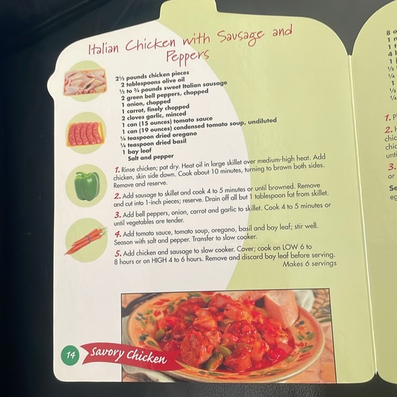 ❤️Rival Crock Pot, Sow Cooker Recipe Book - Picture 7 of 8